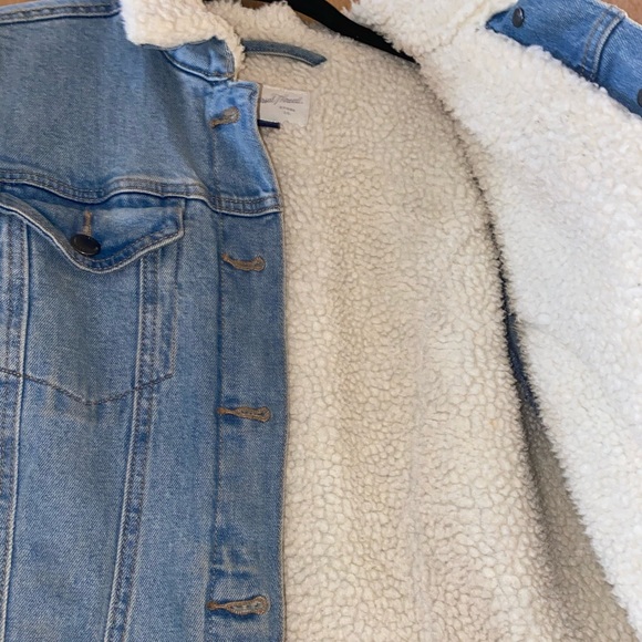 Universal Thread Blue Jean Fleece Jacket! - Picture 3 of 4